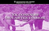 XX CONCURS DE CARTES D´AMOR