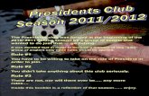 President Club 2011-2012