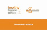 Healthy Home Office - Homeworkers Solutions 2011