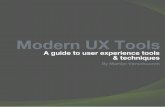 Modern User Experience Tools