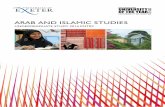 Arab and Islamic Studies Brochure 2014