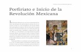 Porfiriato e inicio de la Revolución Mexicana