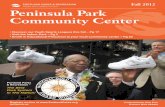 Peninsula Park Community Center - Fall 2012 Catalog