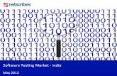 Market Research Report :  Software Testing Market in India 2013