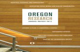 RIGE releases 2012 Oregon Research Annual Report