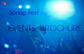 Spring Fest 2014- Events Brochure