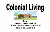 Colonial Living - Sobul 2010-2011