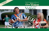 Give Voice to Your Values - Fall 2011