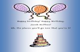 Jake's 3rd Birthday Card