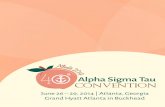 Alpha Sigma Tau 40th National Convention Program Booklet