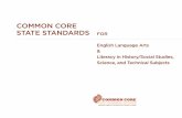 Common Core State Standards ELA