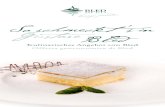 Kulinarisches Angebot von Bled / Offerta gastronomica di Bled