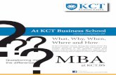 KCT.BS admission flyer