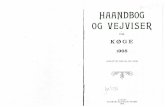 Køge Vejviser 1905