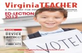 Virginia Teacher September/October issue