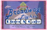 Broadway Lights menu