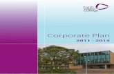 Forth Valley College Corporate Plan 2011-14