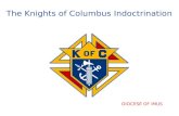 Knights of Columbus Indoctrination