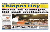 Chiapas Hoy en  Portada   & Contraportada