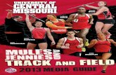 2013 UCM Track & Field Media Guide