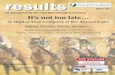 March 2011 Results Newsletter