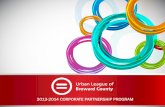 Urban League of Broward County Corporate Partnership Package
