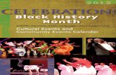 M-NCPPC, 2012 Black History Month Events Calendar