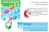 Cicle Comunicaci³ 2.0 2010 - Blogs