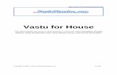Vastu For House e-book, 30p