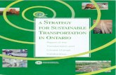 A Strategy for Sustainable Transportation in Ontario