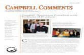 Campbell Comments Winter 2008
