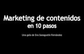 Marketing de contenidos en 10 pasos