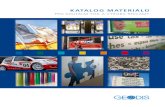 Katalog spotřebních materiálů říjen 2009
