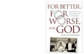 For Better, for Worse, for God: Exploring the Holy Mystery of Marriage