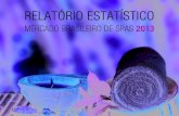 Relatório Estatístico - ABC Spas 2013