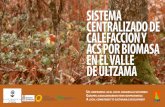 Sistema centralizado de calefacción y ACS por biomasa en el Valle de Ultzama