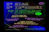 Festivalkrant DE STAD DE TOEKOMST