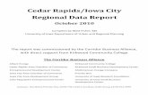 Cedar Rapids Iowa City Regional Report