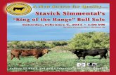 Stavick Simmentals - 2014 'King of the Range' Bull Sale