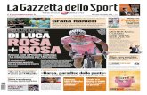 Gazzetta dello Sport 20 Maggio 2009