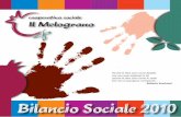 Bilancio sociale 2010 Cooperativa sociale "Il Melograno"