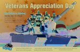 Veterans Appreciation Day poster