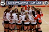 2012 NJCAA DII Volleyball Media Guide