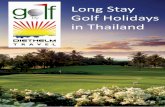 Long Stay Golf Holidays in Thailand