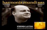 harmonia mundi usa • new releases July 2011