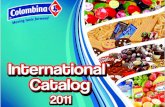 Catalogo Internacional Colombina 2011