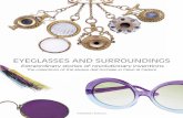 Eyeglasses and surrondings
