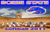 2011 Boise State Softball Yearbook