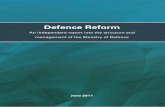 Defence Reform Report