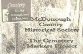 The McDonough County Historical Society Markers Project